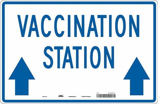 Vaccination Traffic Sign