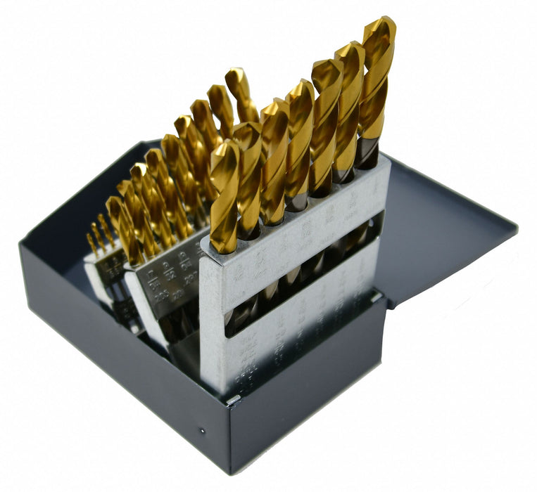 Cobalt TIN Tipped Jobber Drill Set 29pc