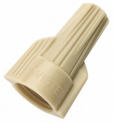 TwistOnWireConnector Tan 600V PK500