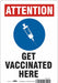 Covid 19 Vaccine Sign