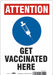 Covid 19 Vaccine Sign