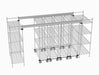 Overhead Track Shelving Complete Kit