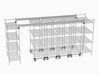 Overhead Track Shelving Complete Kit