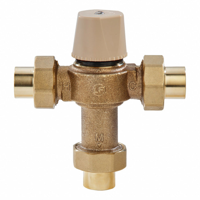Mixing Valve Brass 0.5 to 23 gpm 150 psi