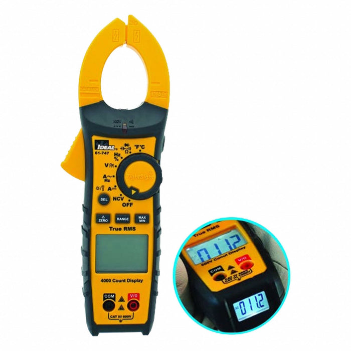 DigitalClampMeter TRMS 400A 600VAC