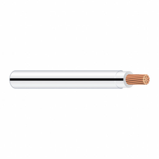 N0887 Wire THHN THWN White/Black 10AWG 500ft