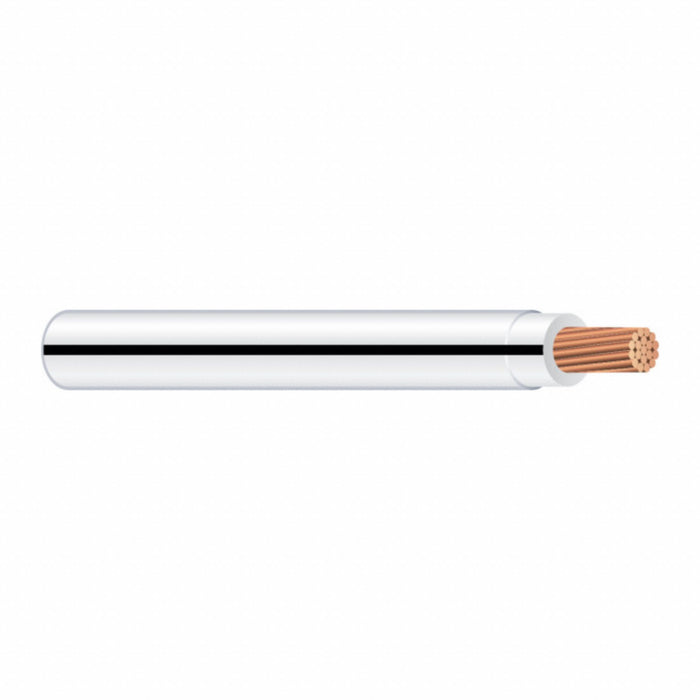 N0887 Wire THHN THWN White/Black 10AWG 500ft