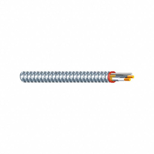 N0578 MetalCladCable 10AWG GalvSteel 25ft