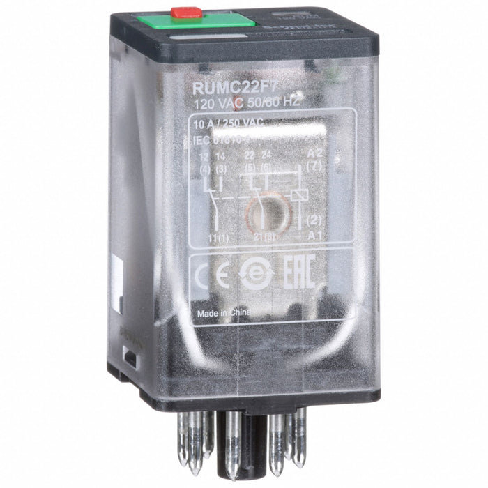 Universal Plug-In Relay 120 VAC