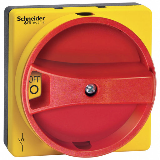 RotaryHandle Red/Yellow NEMA1/12/3R/4/4X