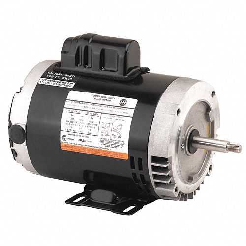 Pool and Spa Pump Motor 1 hp 60/50 Hz