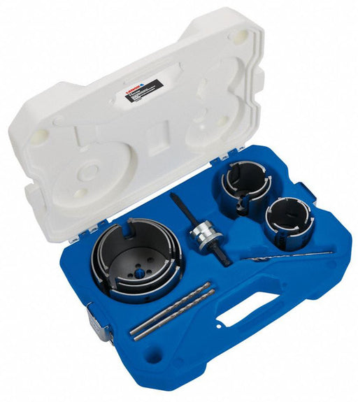 Hole Saw Kit 11pcs Sizes 2.125 -4.625 