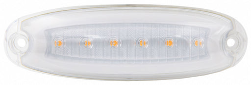 Oval Marker P2/P3/PC Amber Clear