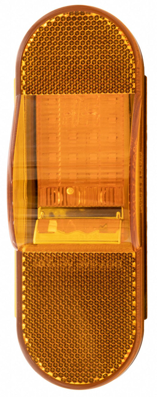 Oval Amber Side Turn w/Reflector