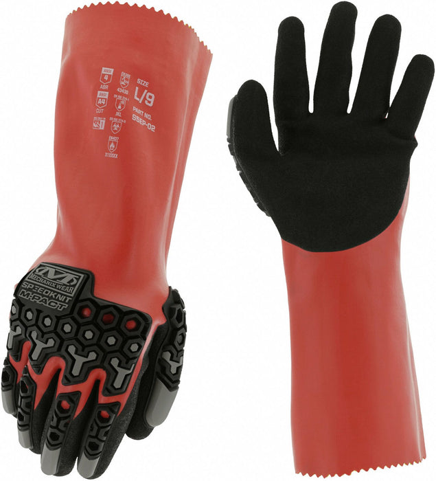K8428 ChemResistantGloves Rd Gauntlet M 8 PR