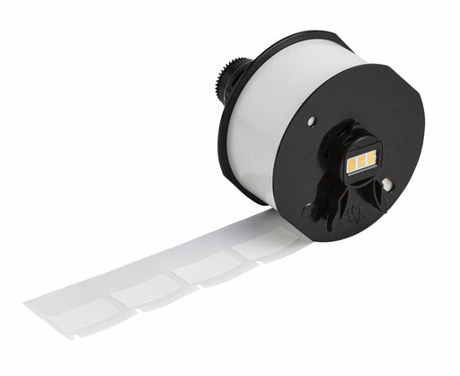 Wraparound Label White Vinyl 1/2 in W