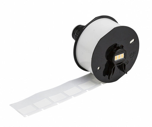 Wraparound Label White Vinyl 1/2 in W