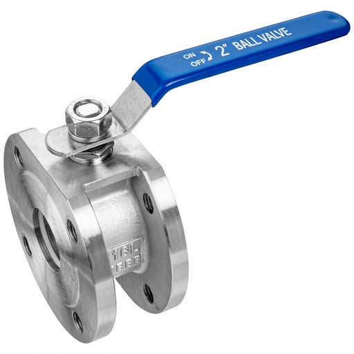 Manual 2-Way Ball Valve Flange 316 SS