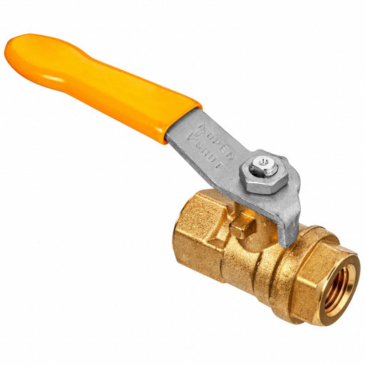Manual 2-Way Ball Valve BSPT Brass