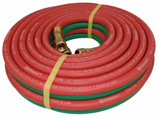 Twin Line Welding Hose 1/4 12 ft.