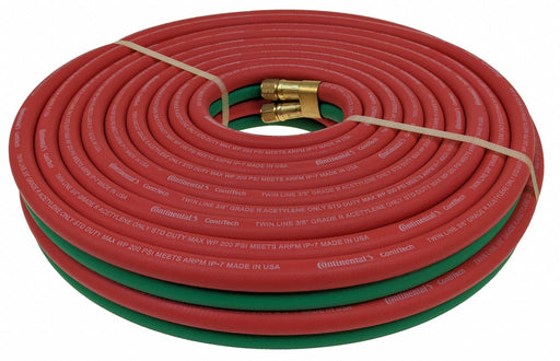 Twin Line Welding Hose 3/8 50 ft.