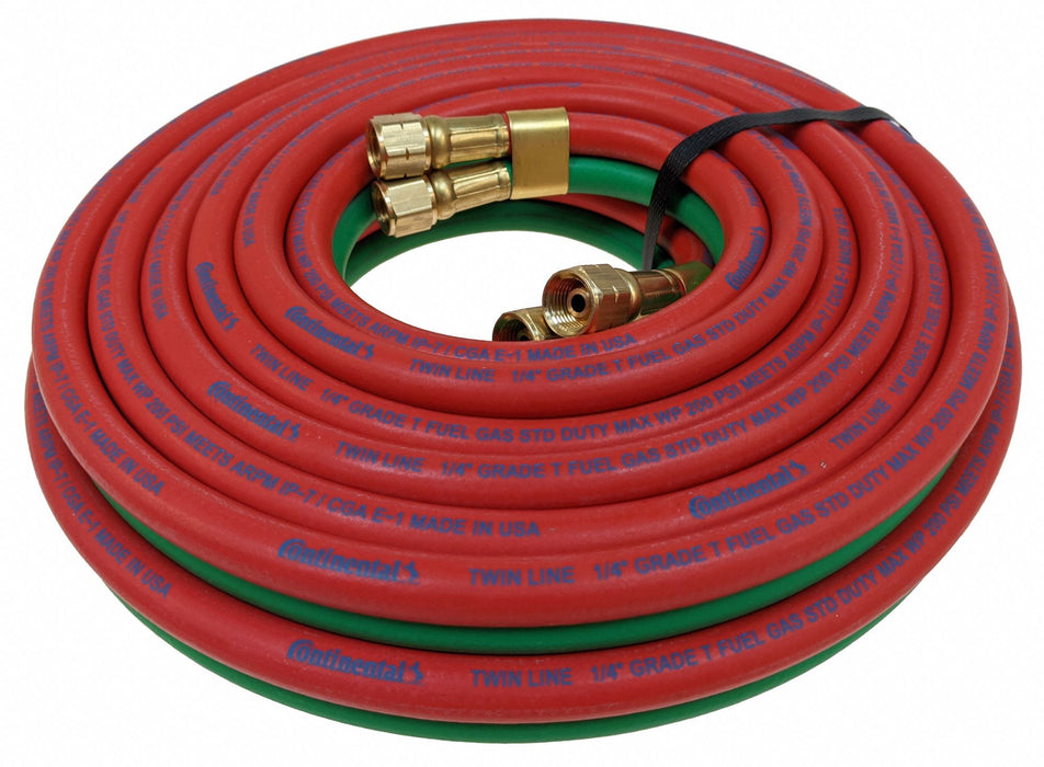 Twin Line Welding Hose 3/8 25 ft.