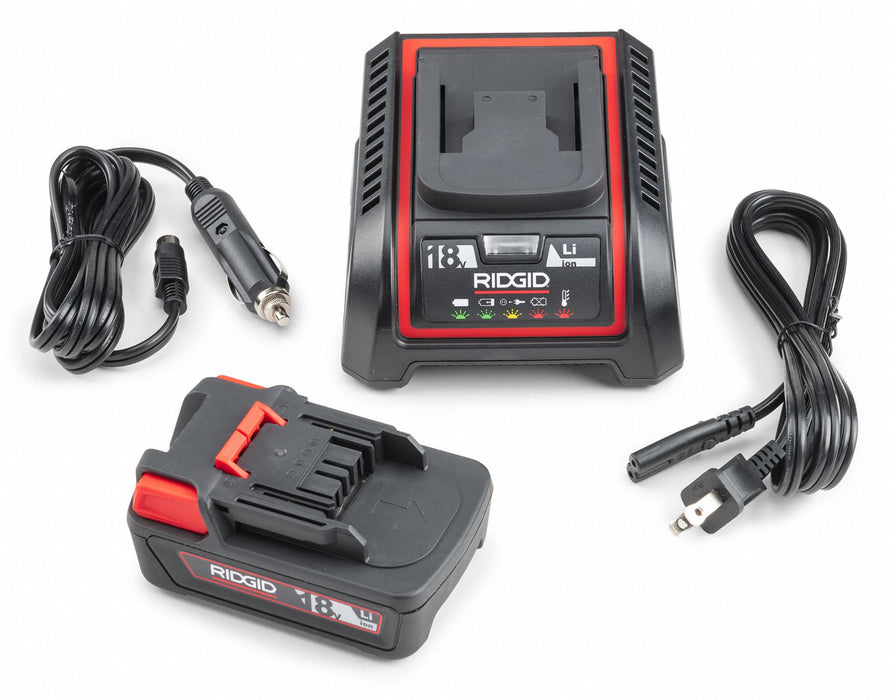 Battery and Charger Kit 18V DC 2.5 Ah
