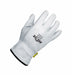 Leather Gloves Shirred Slip-On 2XL