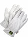 Leather Gloves A5 Shirred Slip-On XL