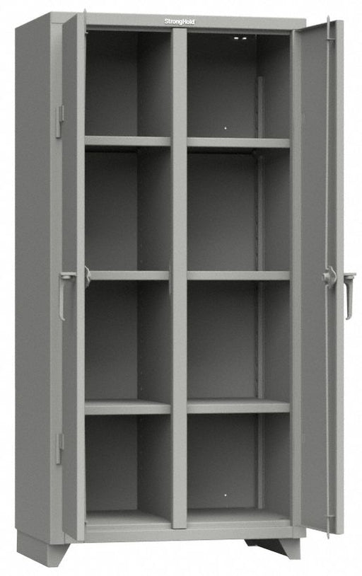 Strg Cab 75 x36 x24 DstGry 6Shlv