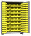 Bin Cab 75 x48 x24 DstGry 126YlwBns