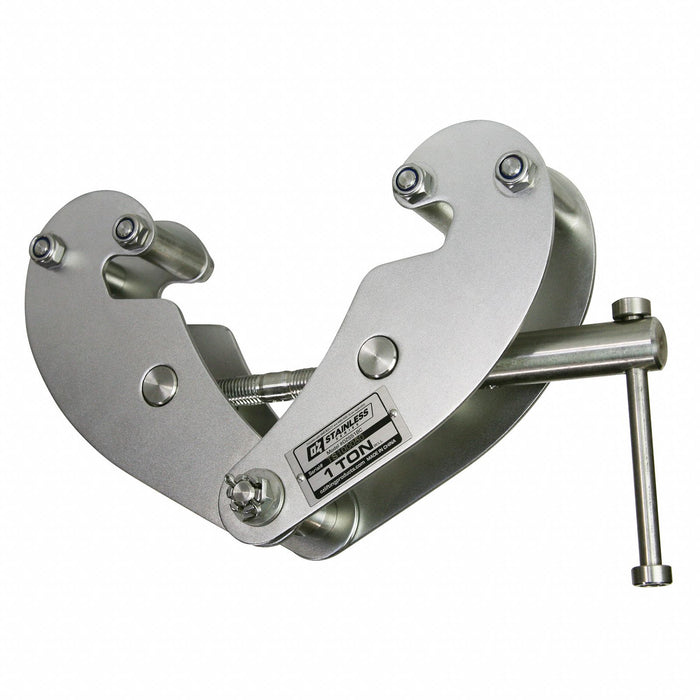 Beam Flange Clamp Stnlss Steel 2 000 lb