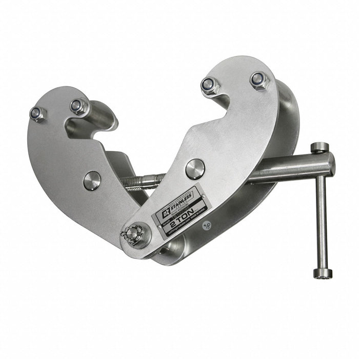 Beam Flange Clamp Stnlss Steel 4 000 lb