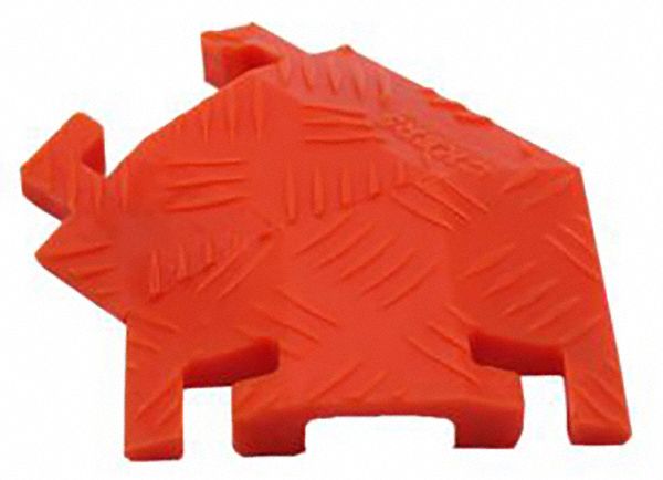 Cable Protector 1Channel 11-3/4 W Orange