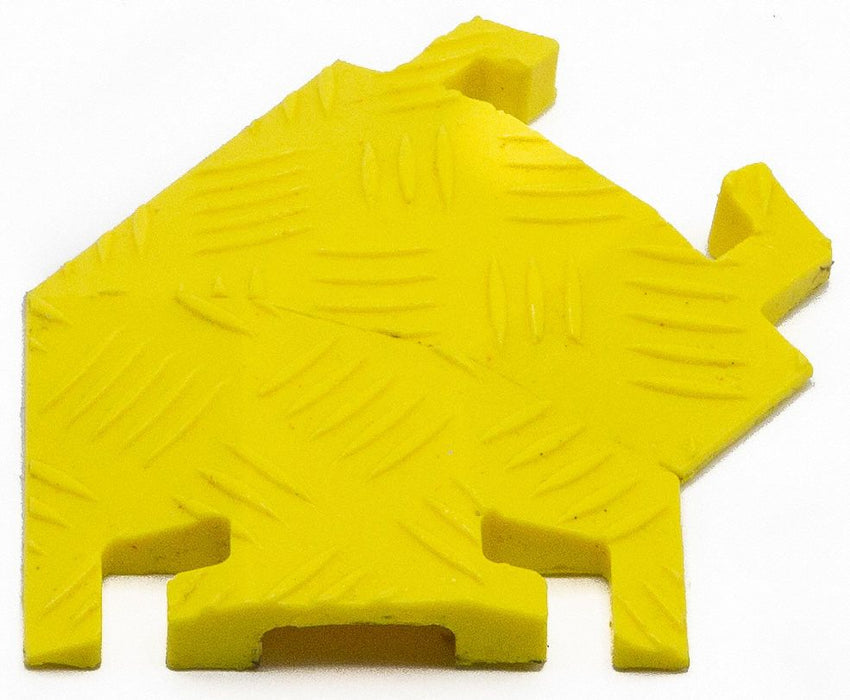 Cable Protector 1Channel 11-3/4 W Yellow