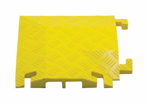 Cable Protector 2Channel 11-3/4 W Yellow