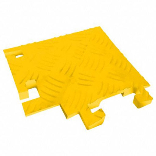 Cable Protector 1Channel 11-3/4 W Yellow