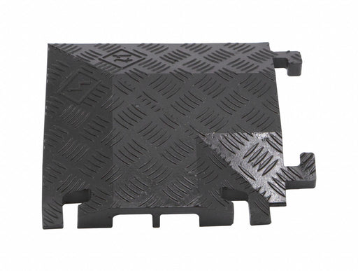 Cable Protector 2 Channel 11-3/4 W Black