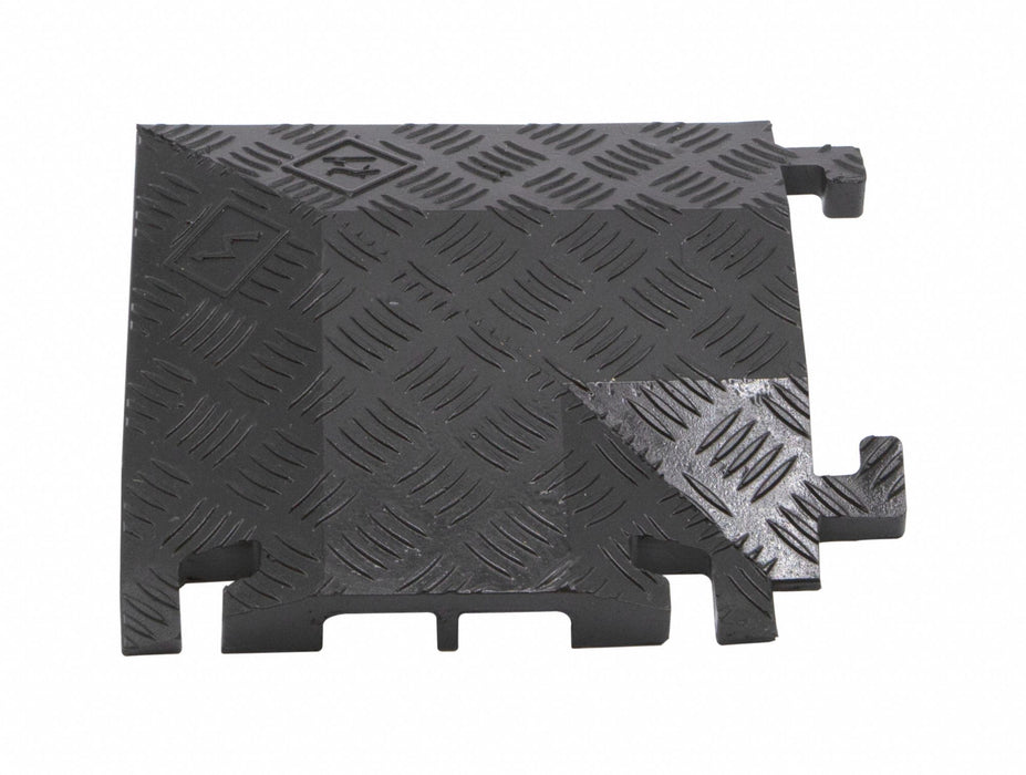 Cable Protector 2 Channel 11-3/4 W Black