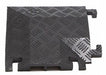 Cable Protector 2 Channel 11-3/4 W Black