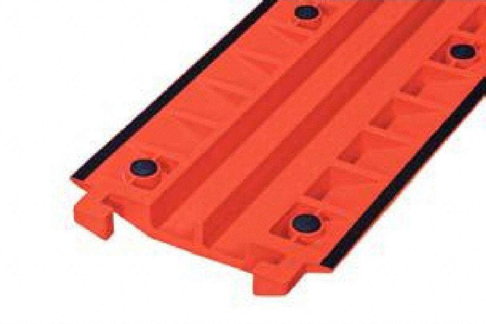 Anti-Slip Rubber Pad 1/2ft L 4-1/8 W Blk