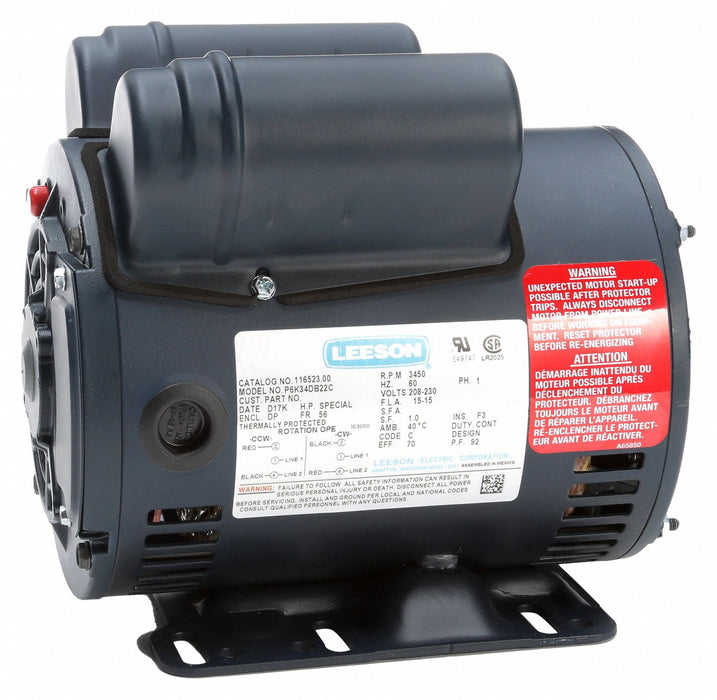 Air Compressor Motor 3 Hp 3600 RPM