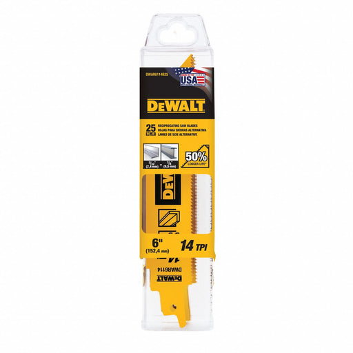 ReciproSawBlade L 6 TPI 14 PK25