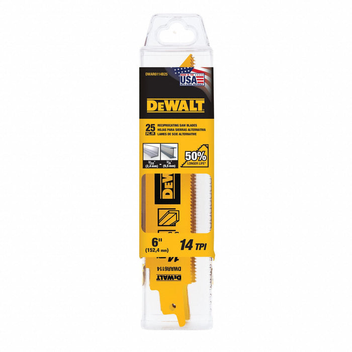 ReciproSawBlade L 6 TPI 14 PK25