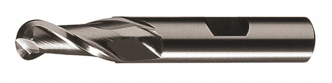 Ball End Mill 0.8125 in HSS