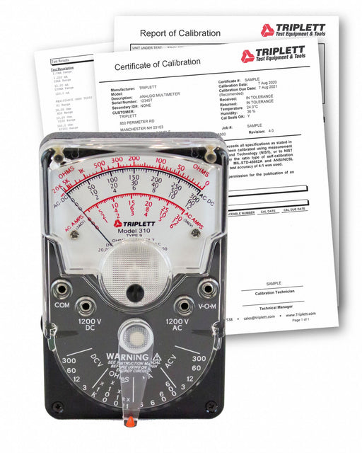 Analog Multimeter 1 200 V 20 megaohm