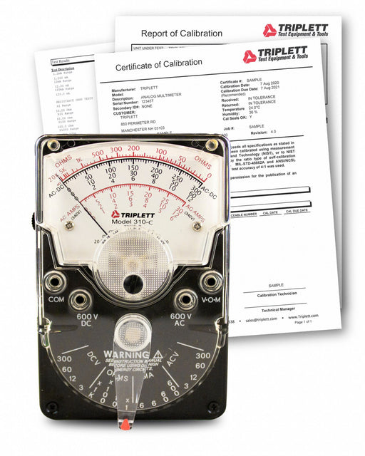 Analog Multimeter 600 V 20 megaohm