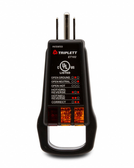 Receptacle Tester 120V AC No Disp