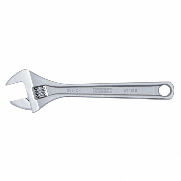 Adjustable Wrench Alloy Steel 10.1 in L