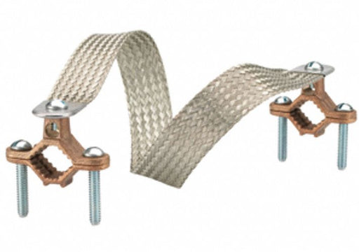 Copper Clamps 0.27 Hole Dia 24 Overall L